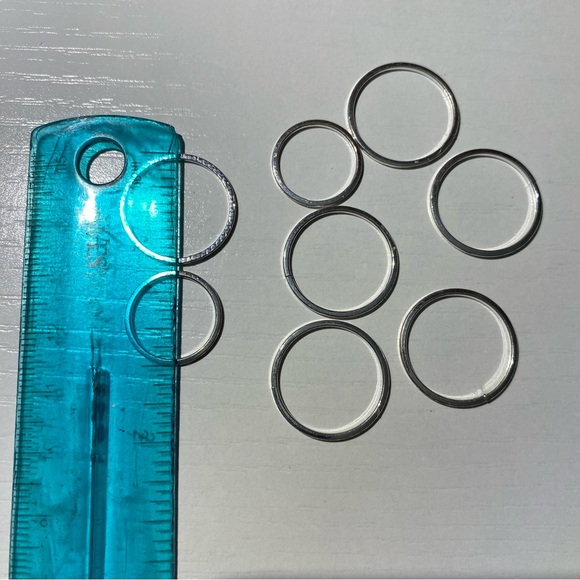 Silver ring set - Picture 2 of 2